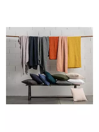 VIVARAISE | Wohndecke - Plaid 130x200cm Curry | 